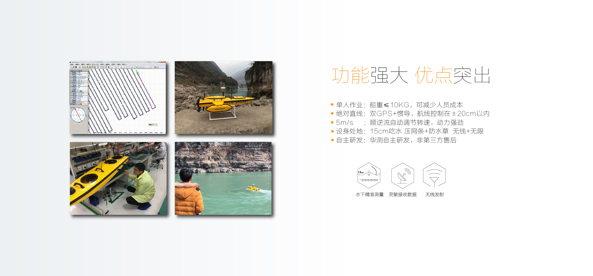 华微5号无人测量船