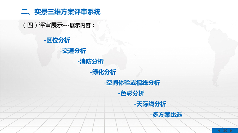 实景三维方案评审系统